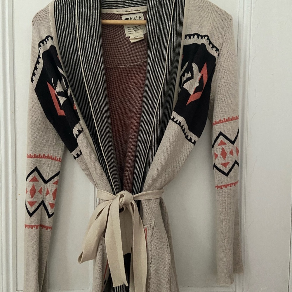 Billabong kimono wrap sweater